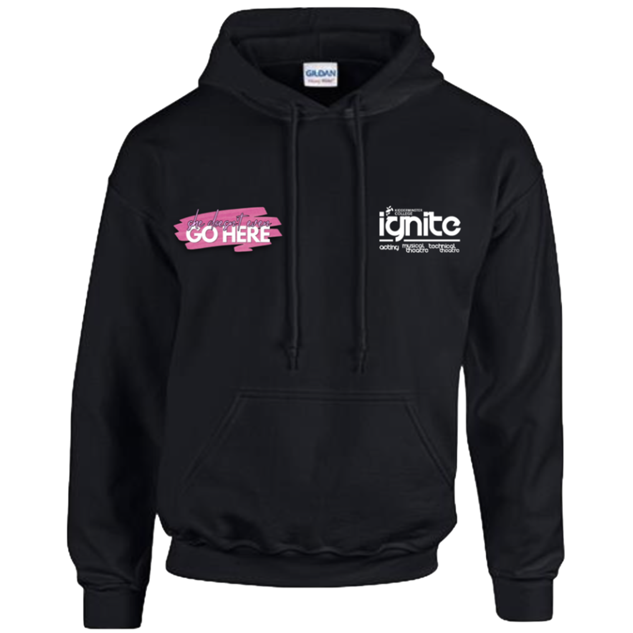 Kidderminster College - Ignite A.M.T Mean Girls - Black Hoodie