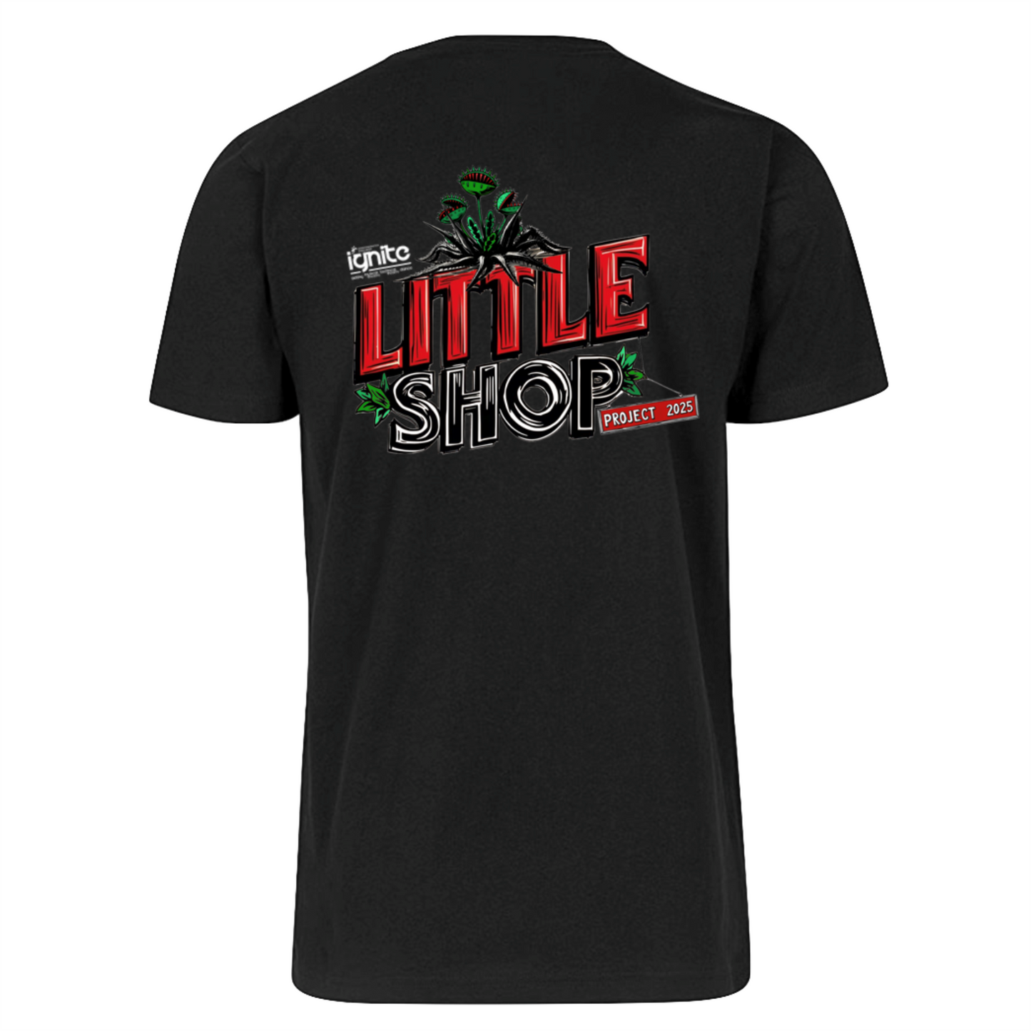 Kidderminster College - Ignite A.M.T Little Shop - Black T-Shirt