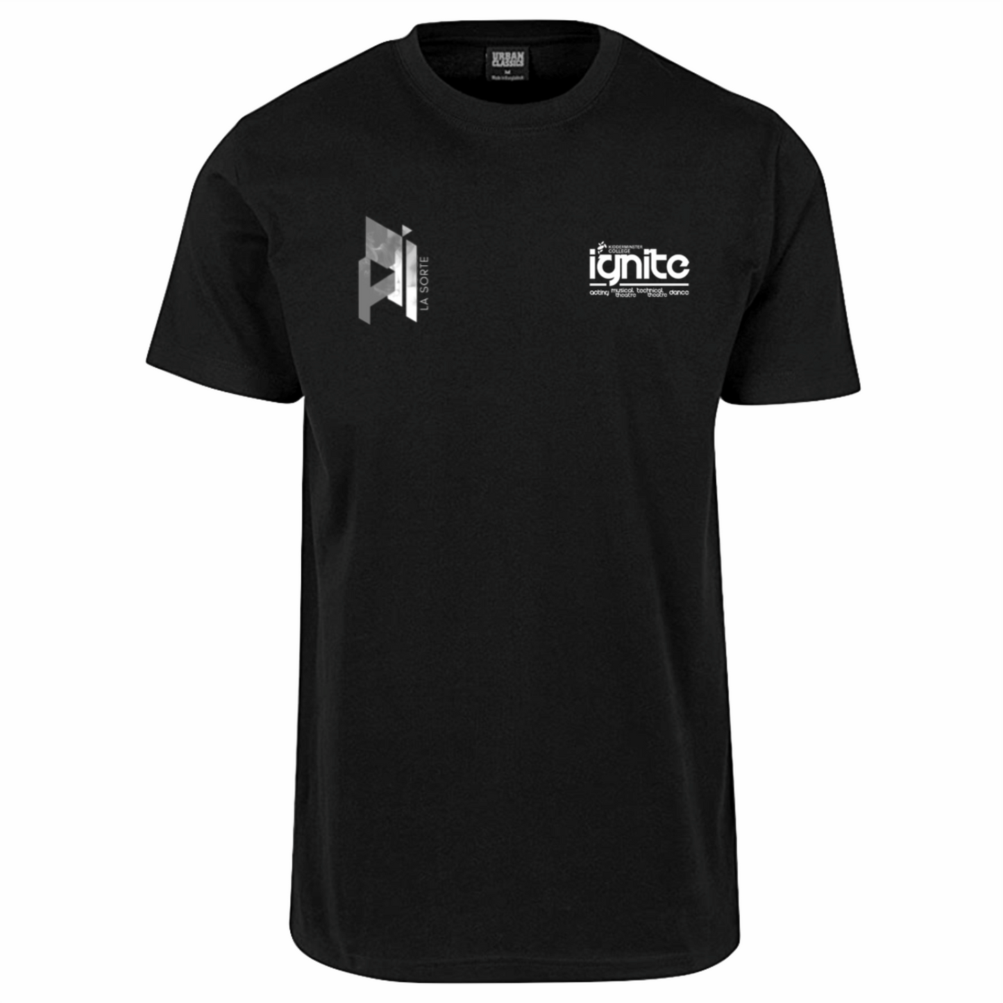 Kidderminster College - Ignite A.M.T La Sorte - Black T-Shirt