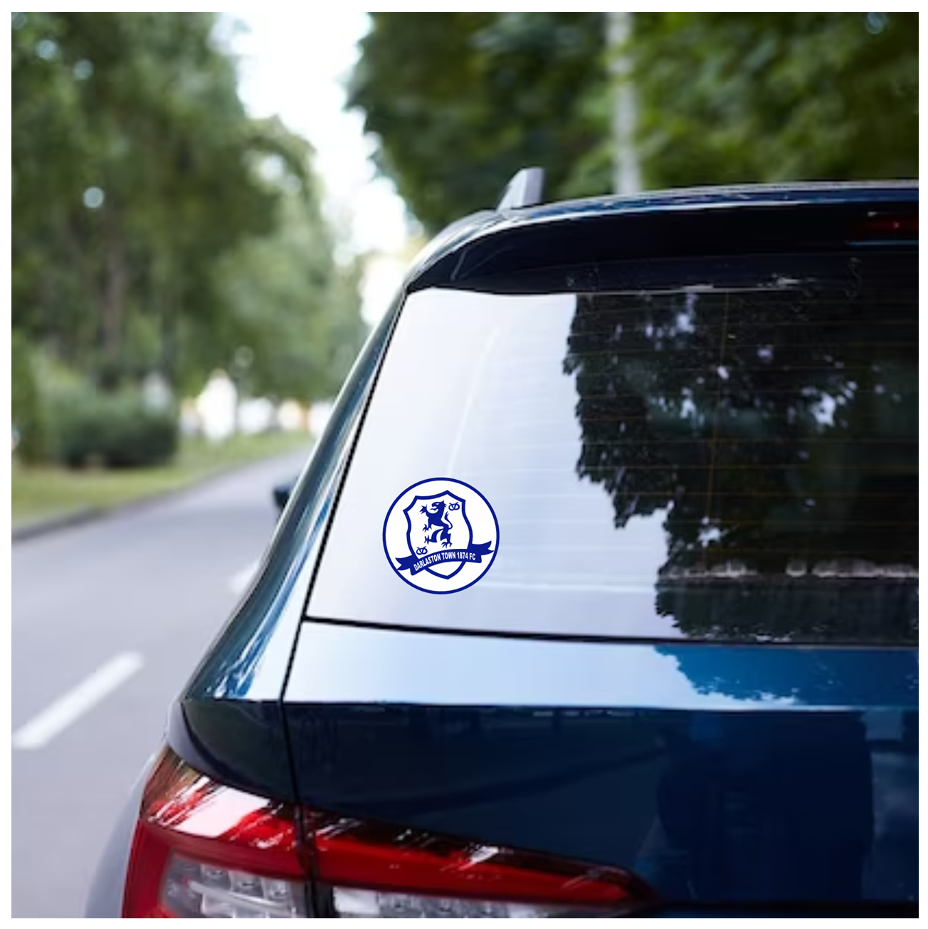 Darlaston Town Car Sticker