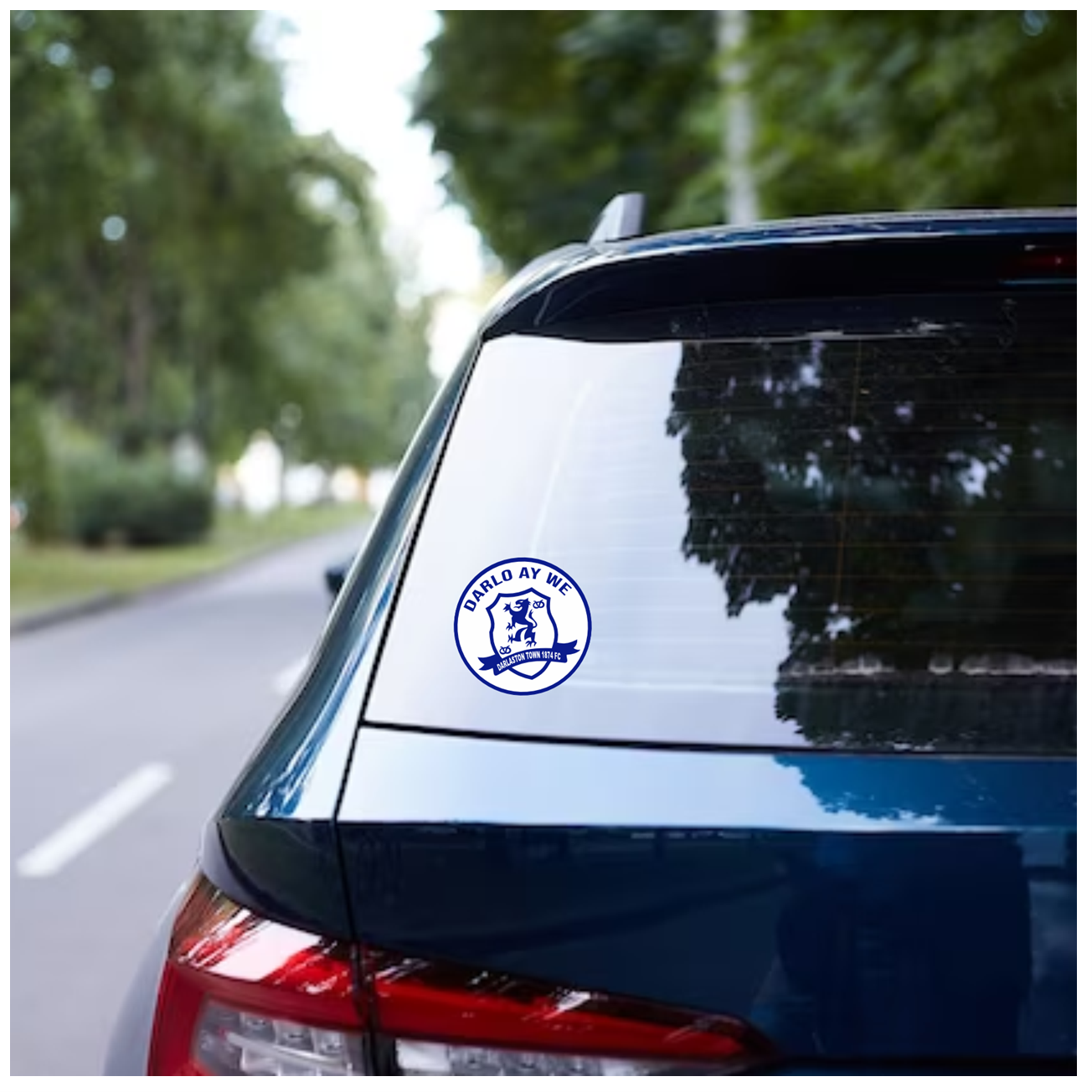 Darlaston Town Car Sticker