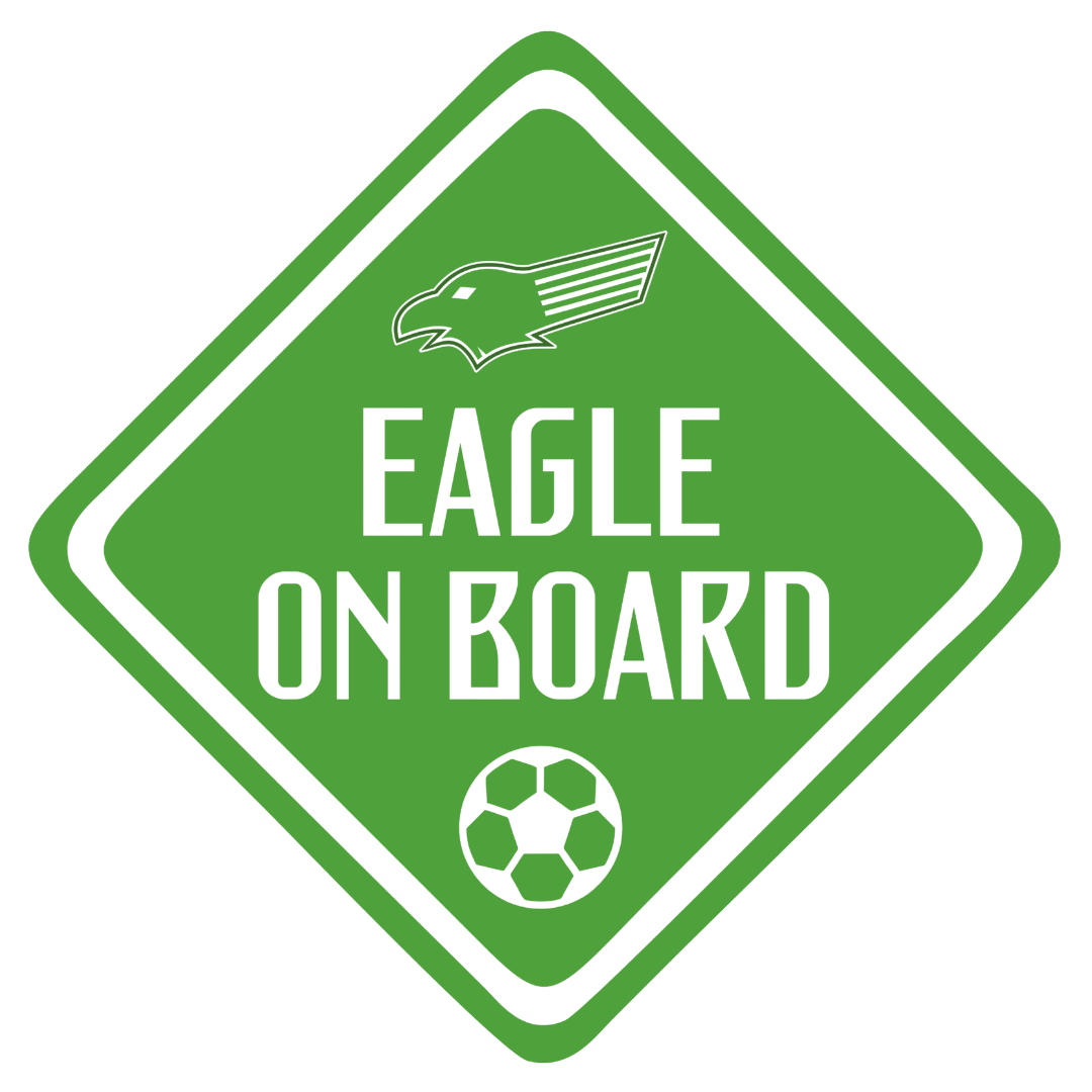 Kewford Eagles Car Sticker