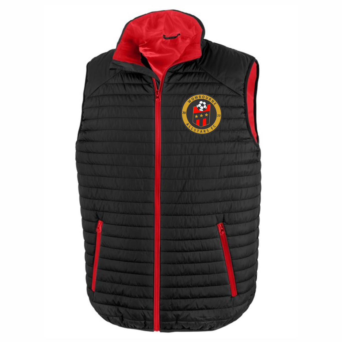 Wombourne Allstars FC Contrast Gilet
