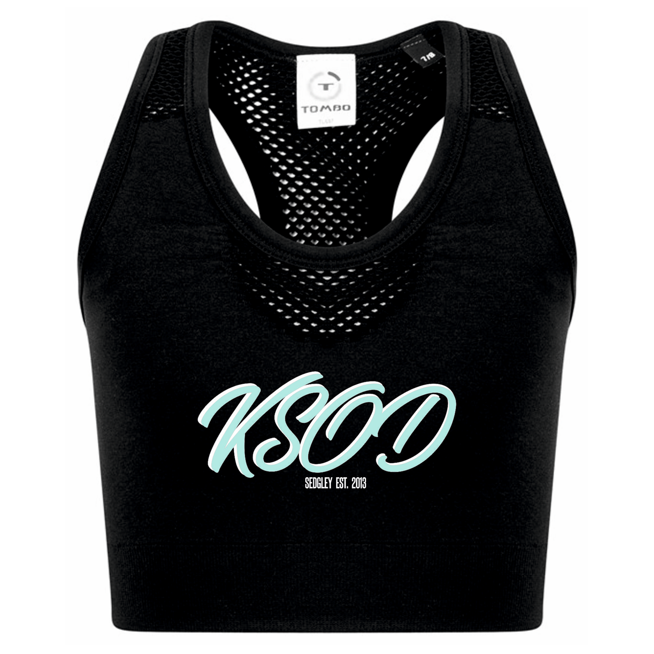 KSOD - Junior Crop Top - Black