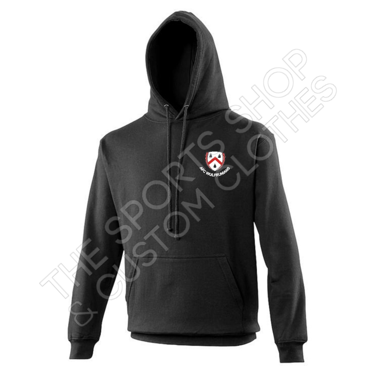 AFC Wulfrunians - Black Supporters Hoodie