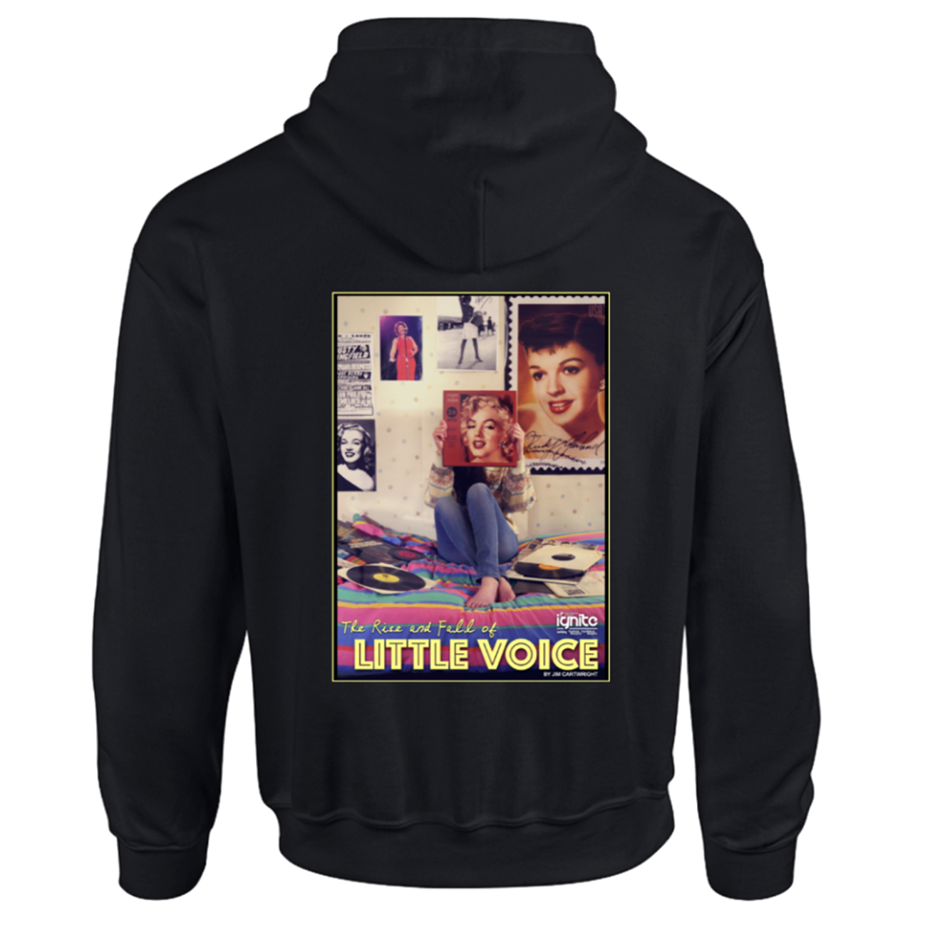 Kidderminster College - Ignite A.M.T Little Voice - Black Hoodie