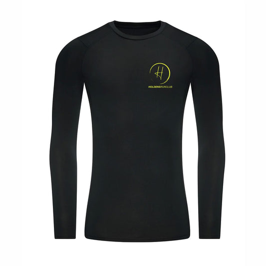 Holdens Run Club - Black Baselayer