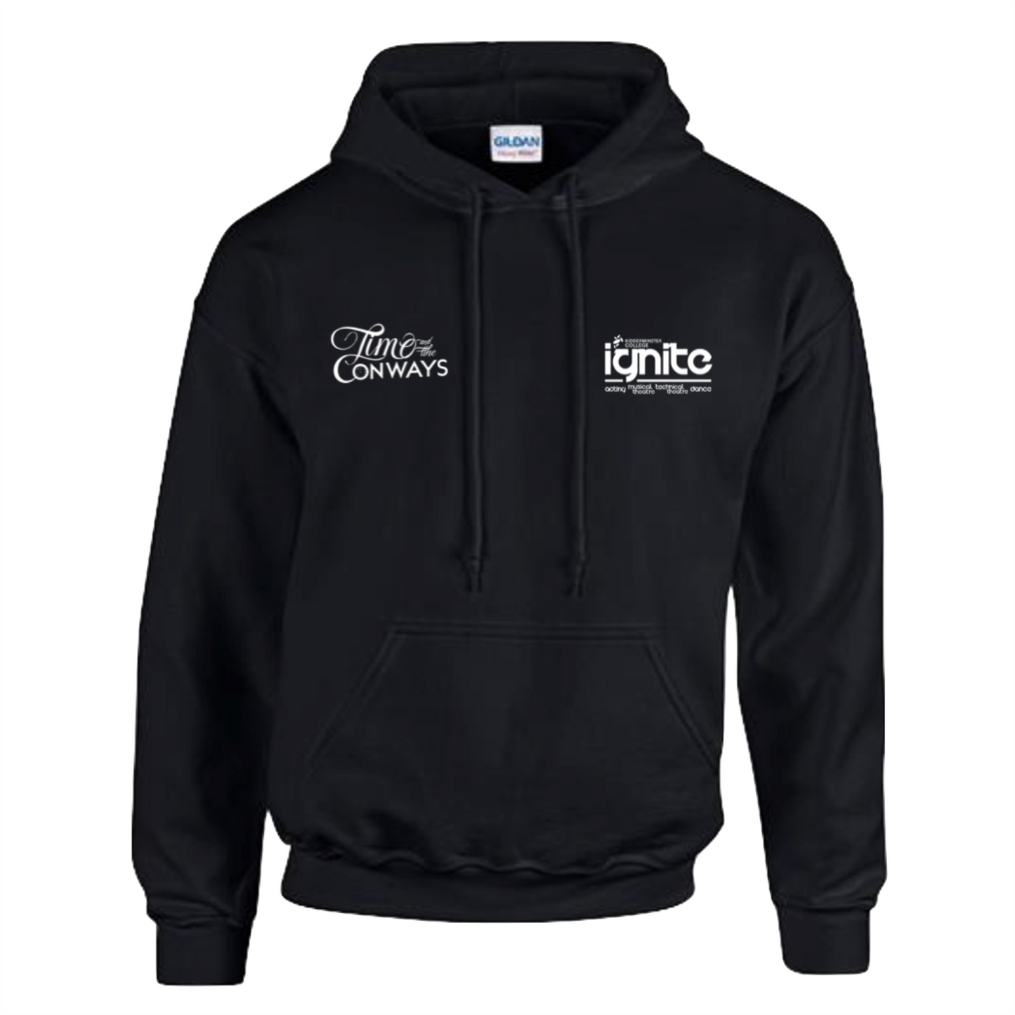 Kidderminster College - Ignite A.M.T Time & The Conways - Black Hoodie