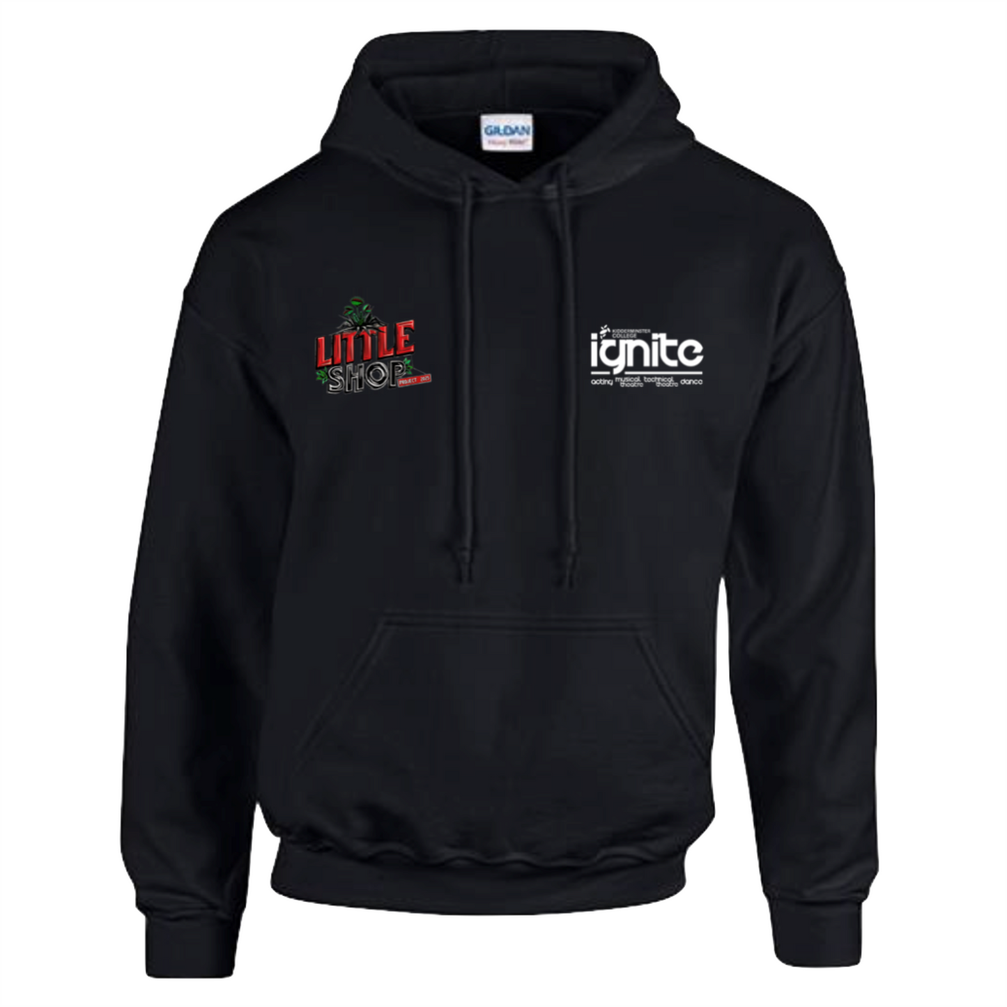Kidderminster College - Ignite A.M.T Little Shop - Black Hoodie