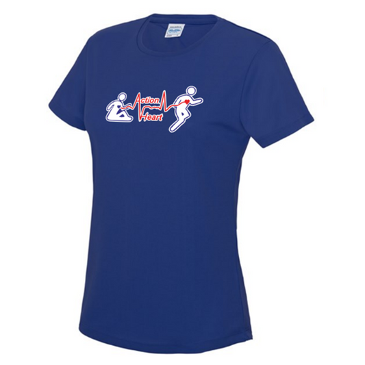 Action Heart Running Club Ladies T-Shirt
