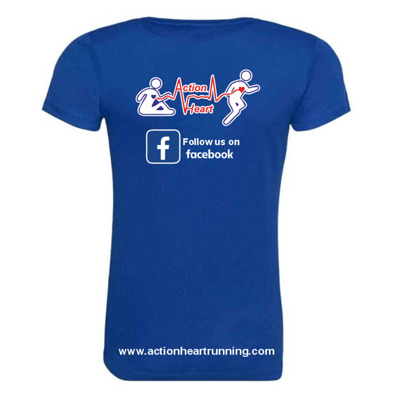 Action Heart Running Club Ladies T-Shirt
