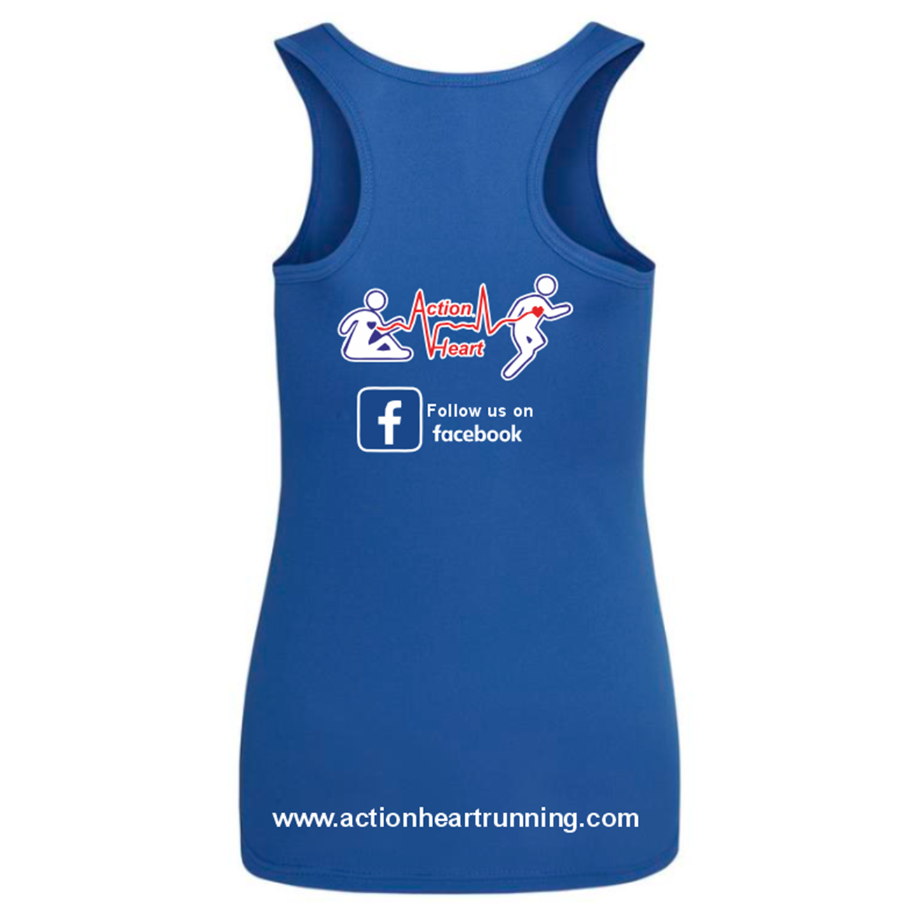 Action Heart Running Club Ladies Vest