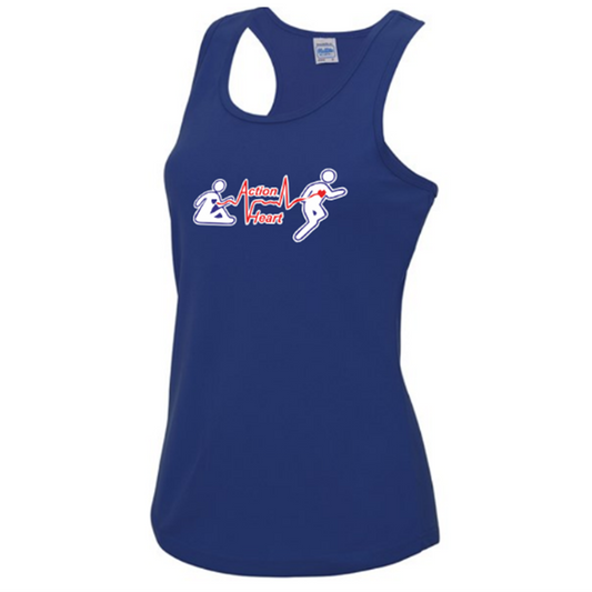 Action Heart Running Club Ladies Vest