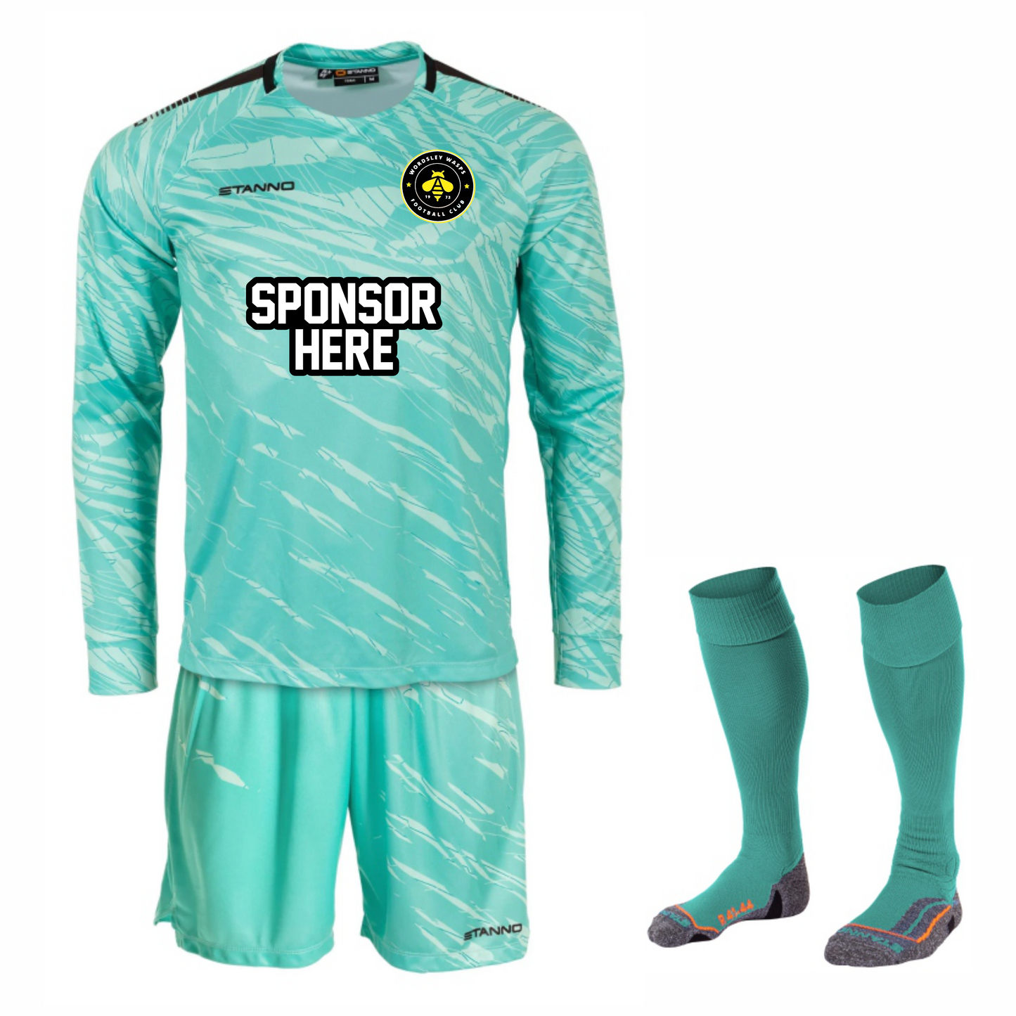 Wordsley Wasps GK Kit - Mint