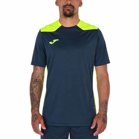 Joma Shirt - Navy/Fluo Yellow