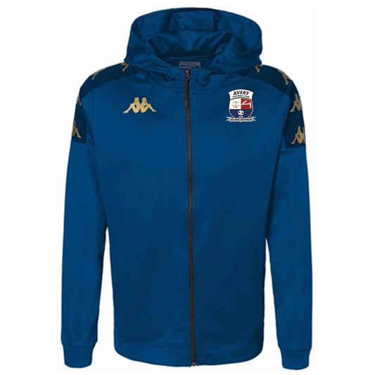 Avery FC - Managers Hooded Tracksuit Jacket - Blue [Grevolo]
