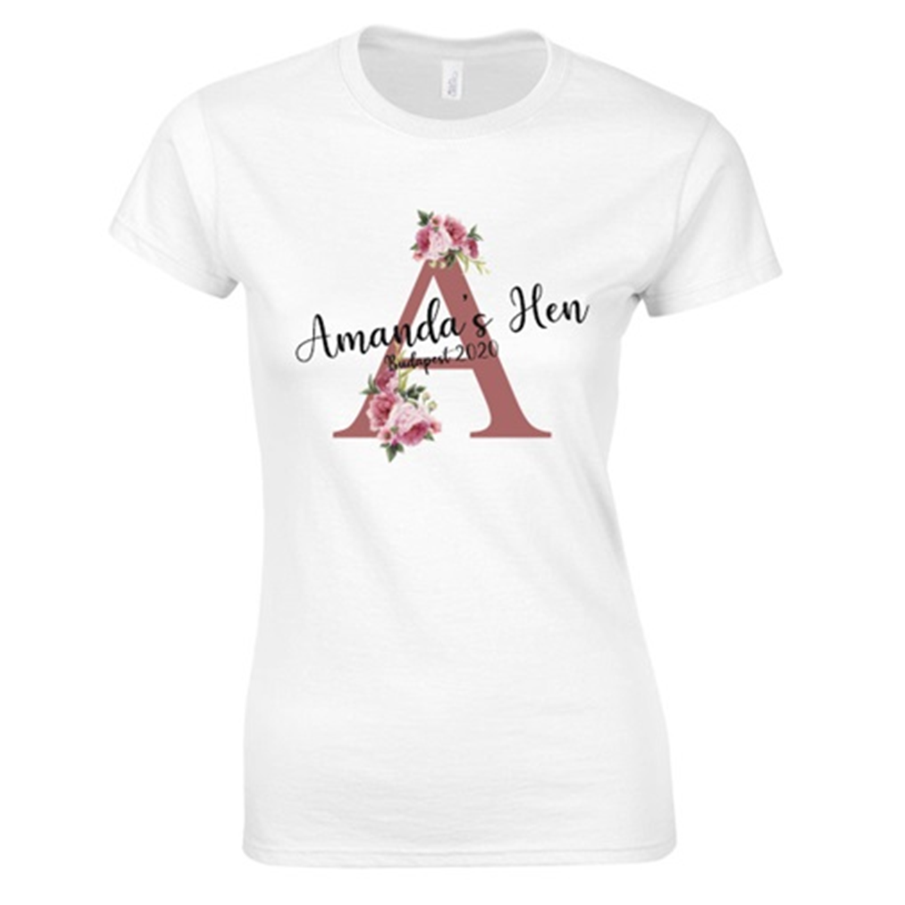 Floral Hen Party T-Shirt 2025
