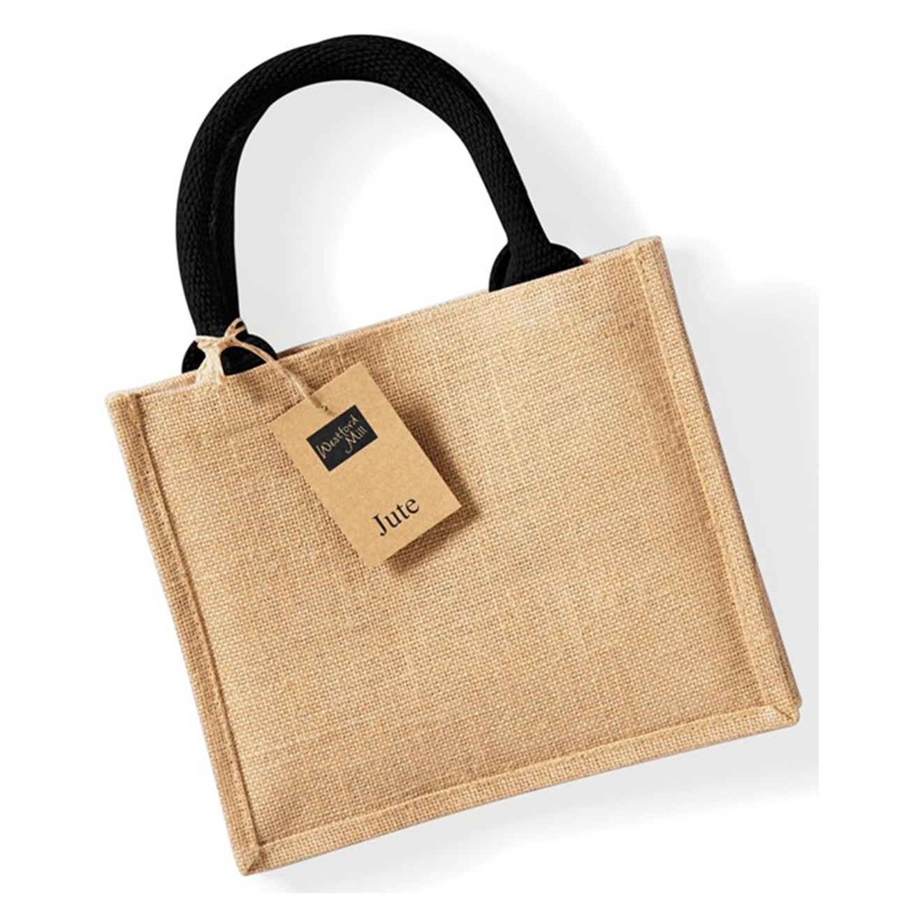 Personalised Initial Jute Mini Gift Bag