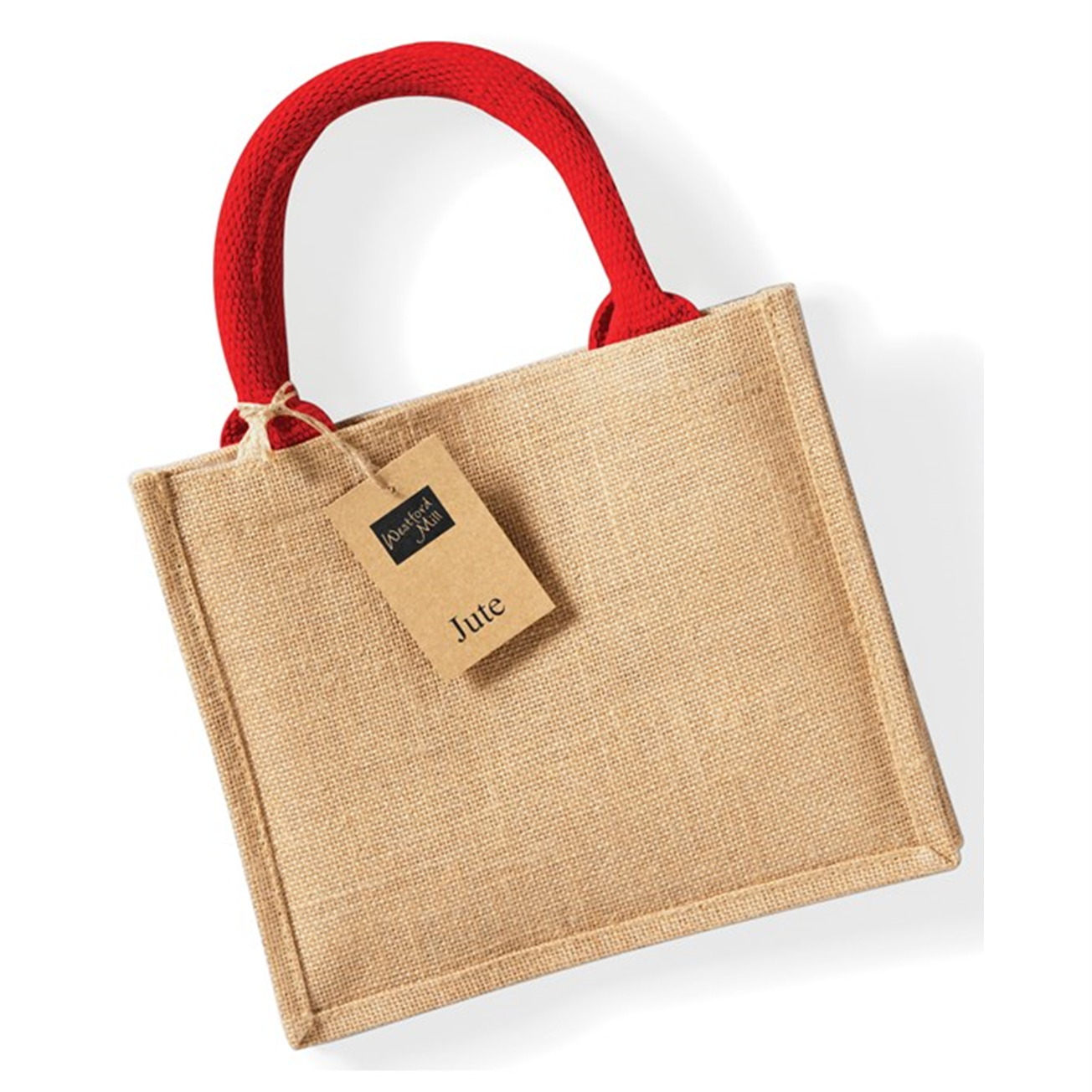 Personalised Initial Jute Mini Gift Bag
