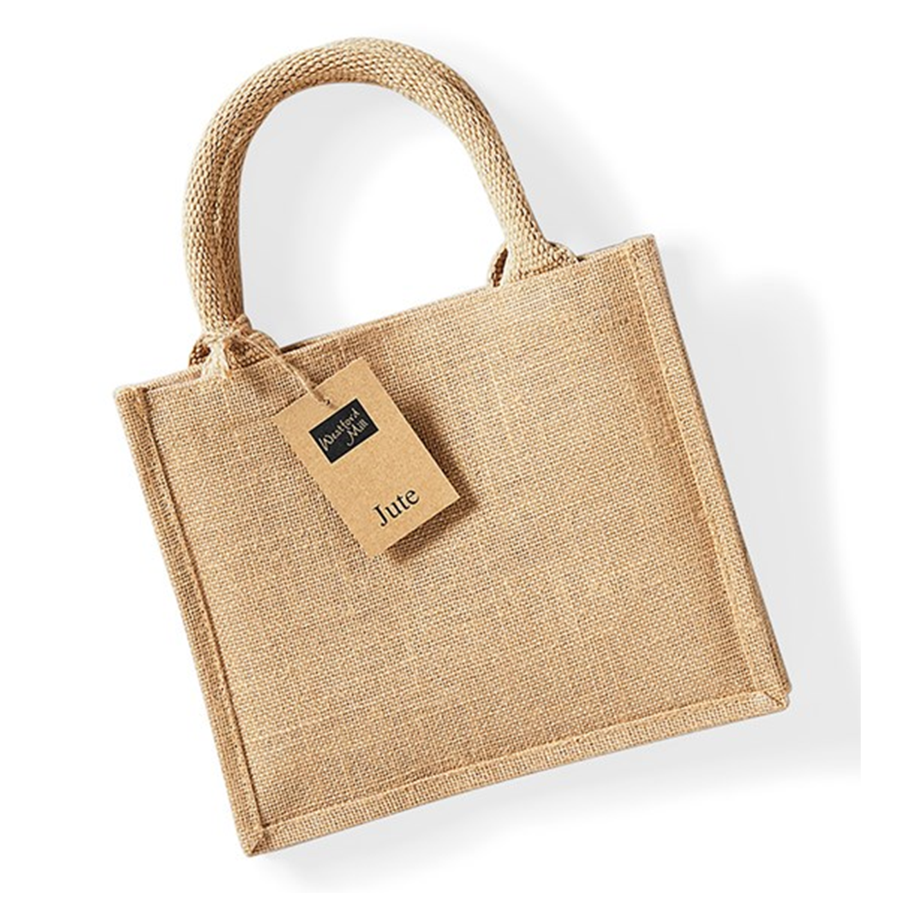 Personalised Initial Jute Mini Gift Bag