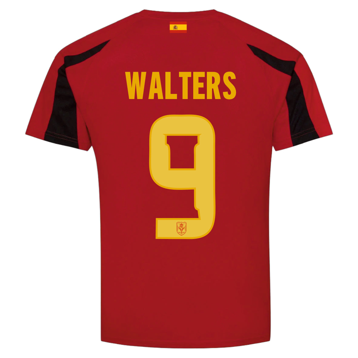 Spain World Cup Supporter T-Shirt – Personalised Name & Number Included