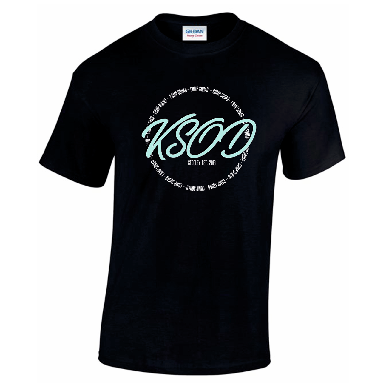 KSOD - Junior Comp Squad Training T-Shirt - Black