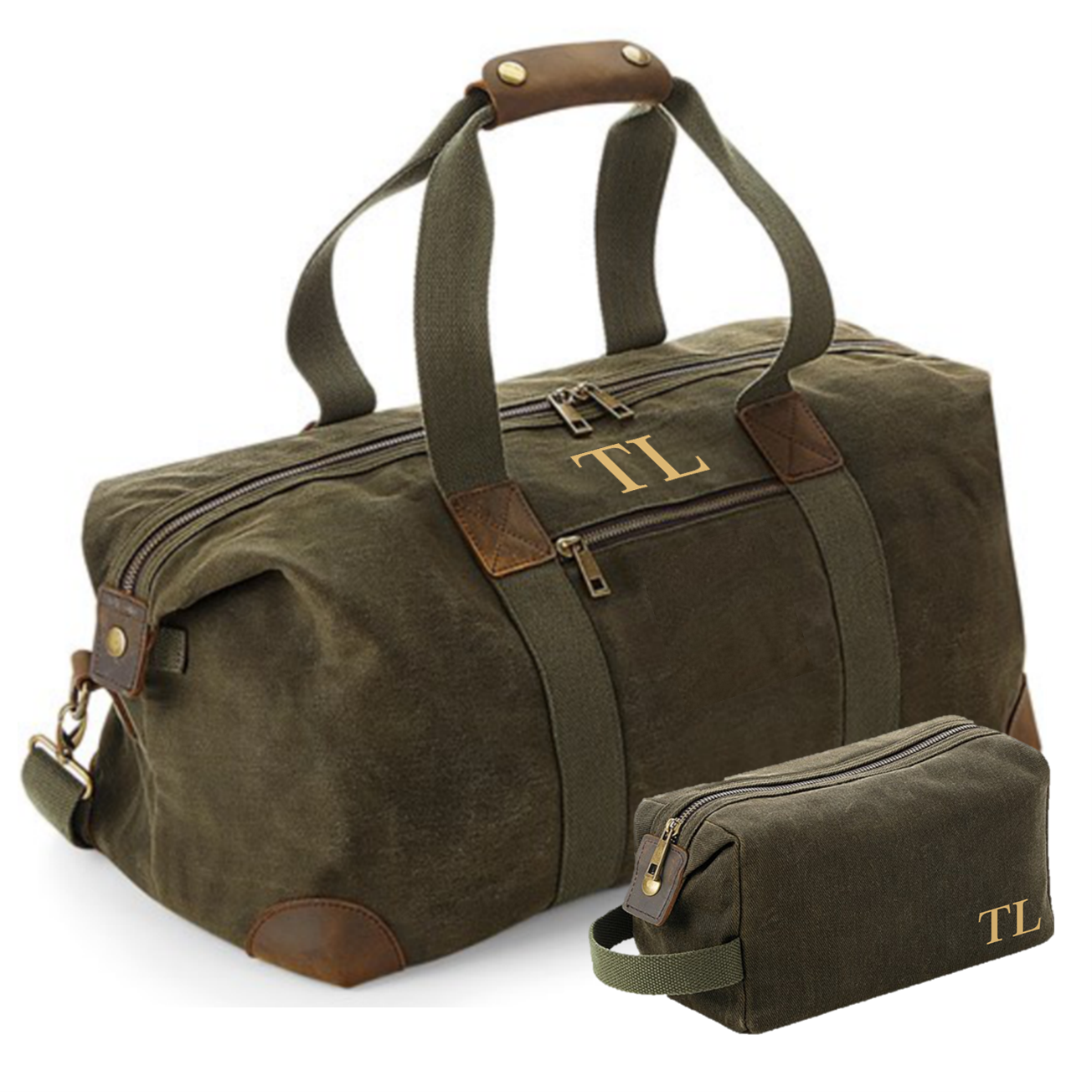 Personalised Holdall Travel Set