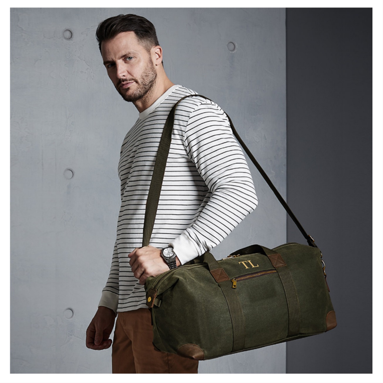 Personalised holdall bag sale