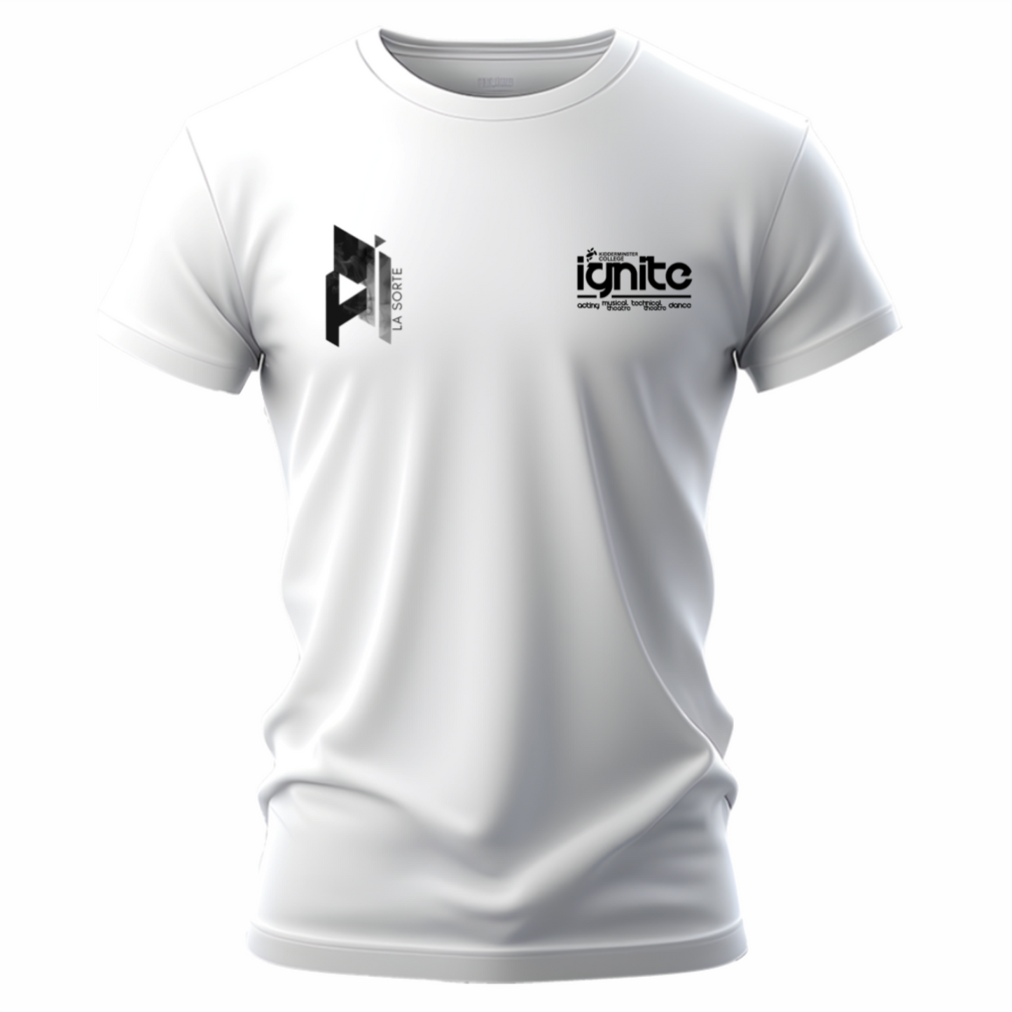 Kidderminster College - Ignite A.M.T La Sorte - White T-Shirt