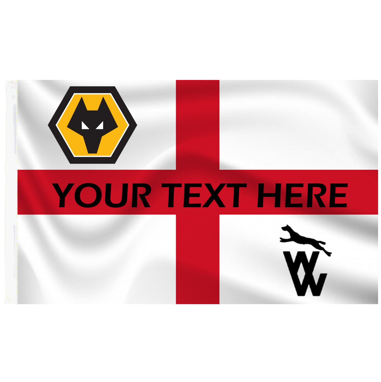 Wolves St Georges Flag