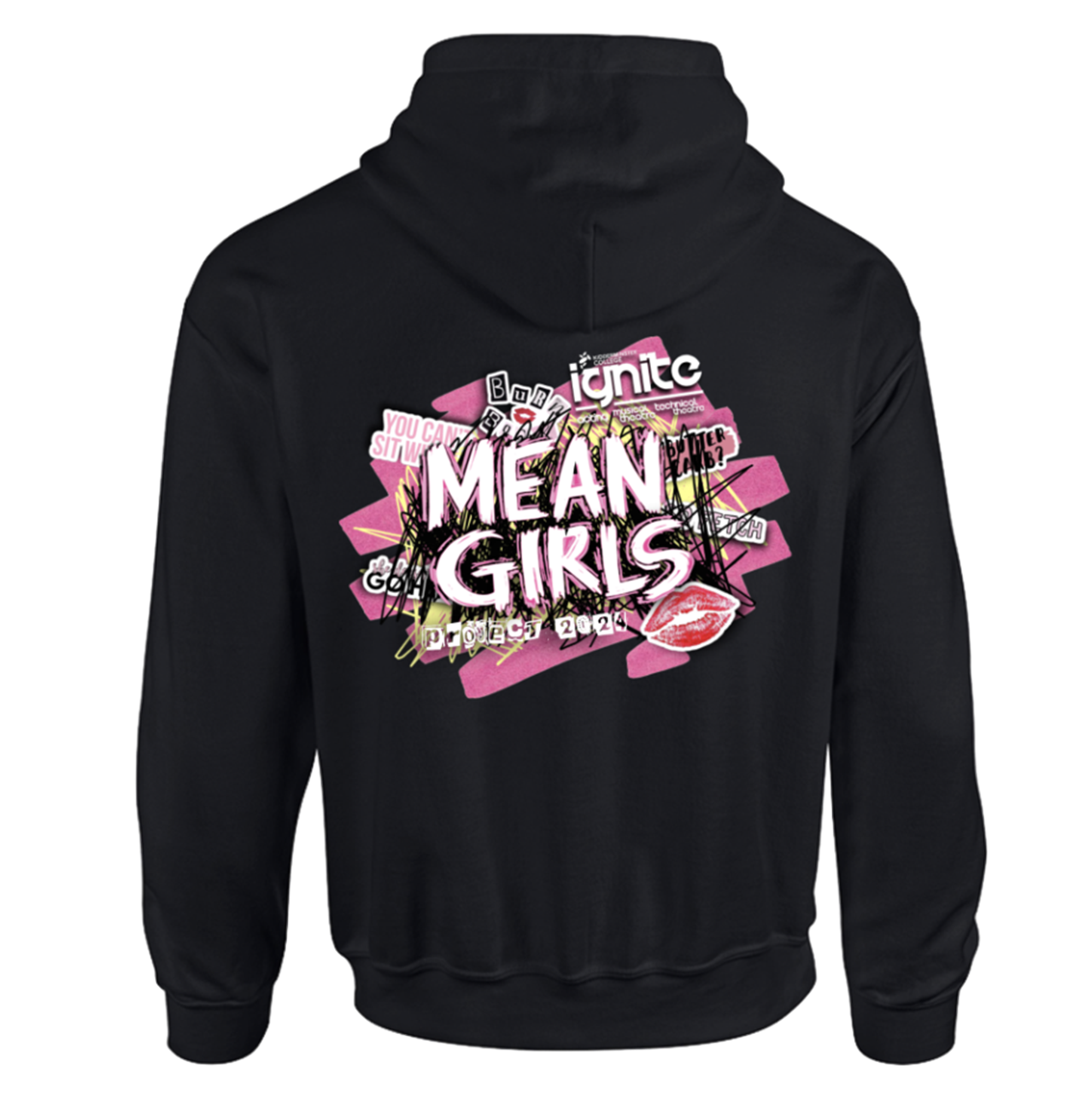 Kidderminster College - Ignite A.M.T Mean Girls - Black Hoodie
