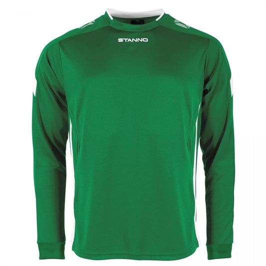Stanno - Drive Long Sleeve Shirt - Green & White