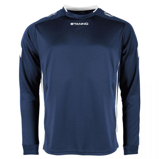 Stanno - Drive Long Sleeve Shirt - Navy & White