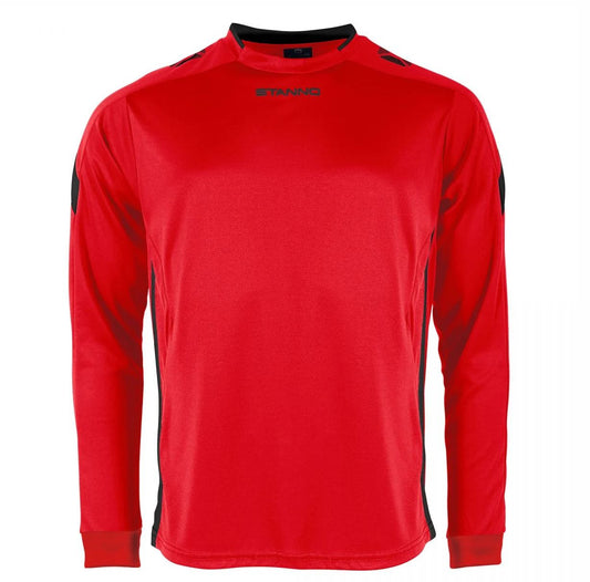 Stanno - Drive Long Sleeve Shirt - Red & Black