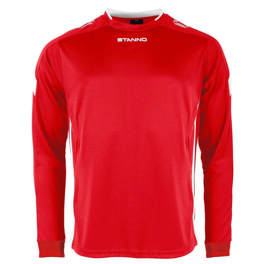Stanno - Drive Long Sleeve Shirt - Red & White