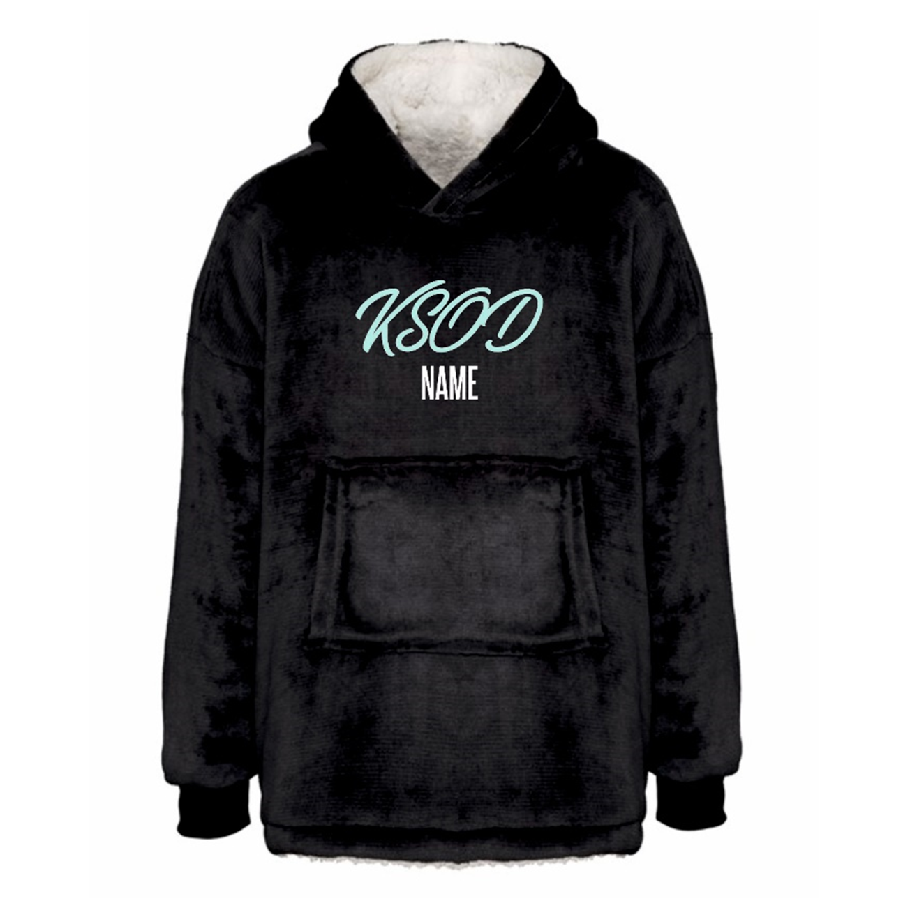 Sherpa Hoodie Asos Sherpa KSOD Senior Sherpa Hoodie Black