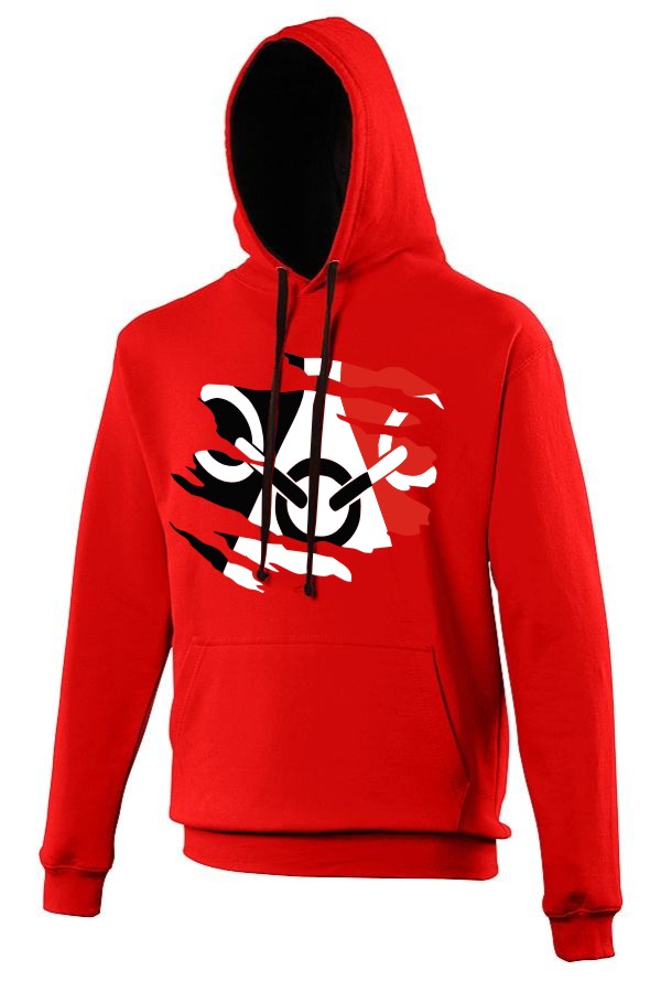 Black Country Hoodie - Red