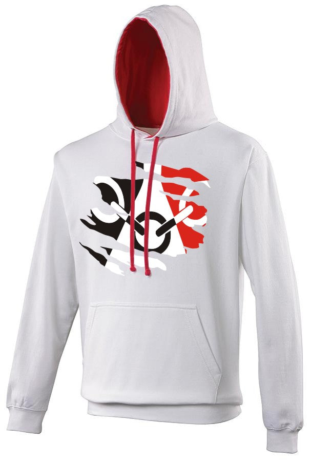 Black Country Hoodie - White