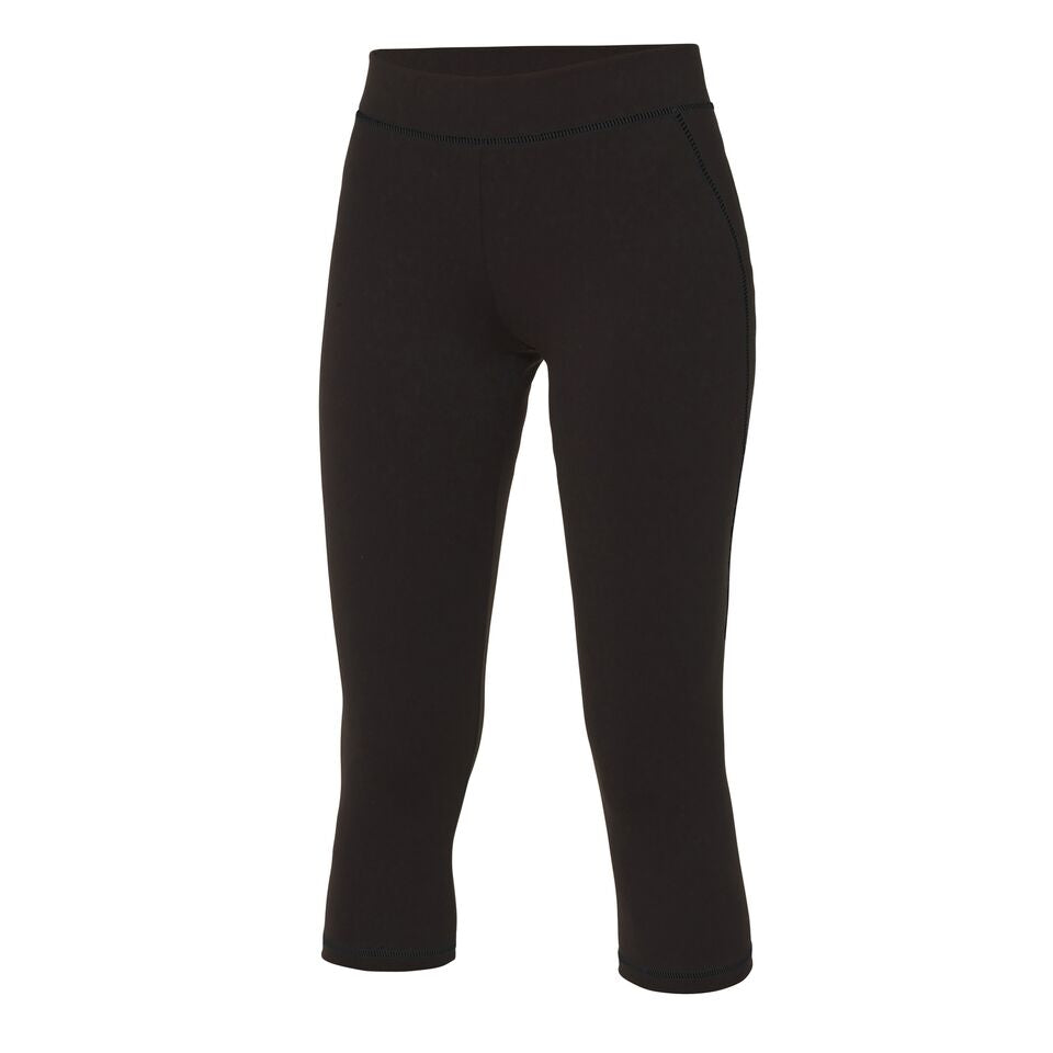 Ladies DKRC Black Capri Leggings
