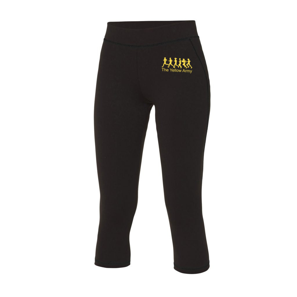 Ladies Yellow Army Capri Leggings [YA] – The Sports Shop & Custom Clothes