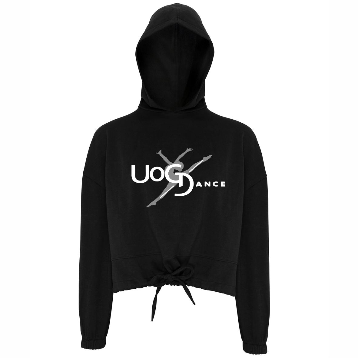 UOG Dance - Cropped Printed Hoodie