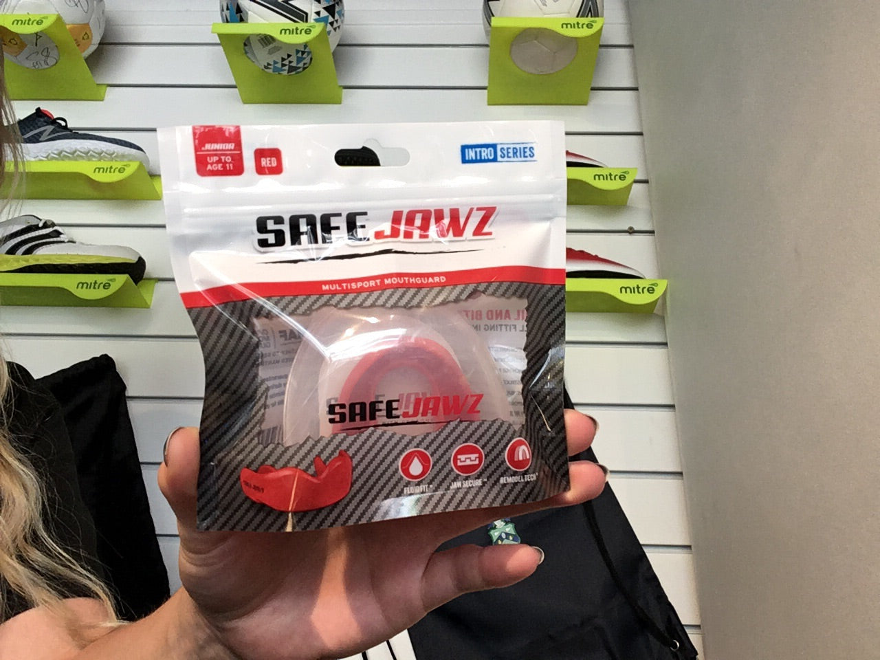 Safe Jawz Intro Series gumshield (Jr)