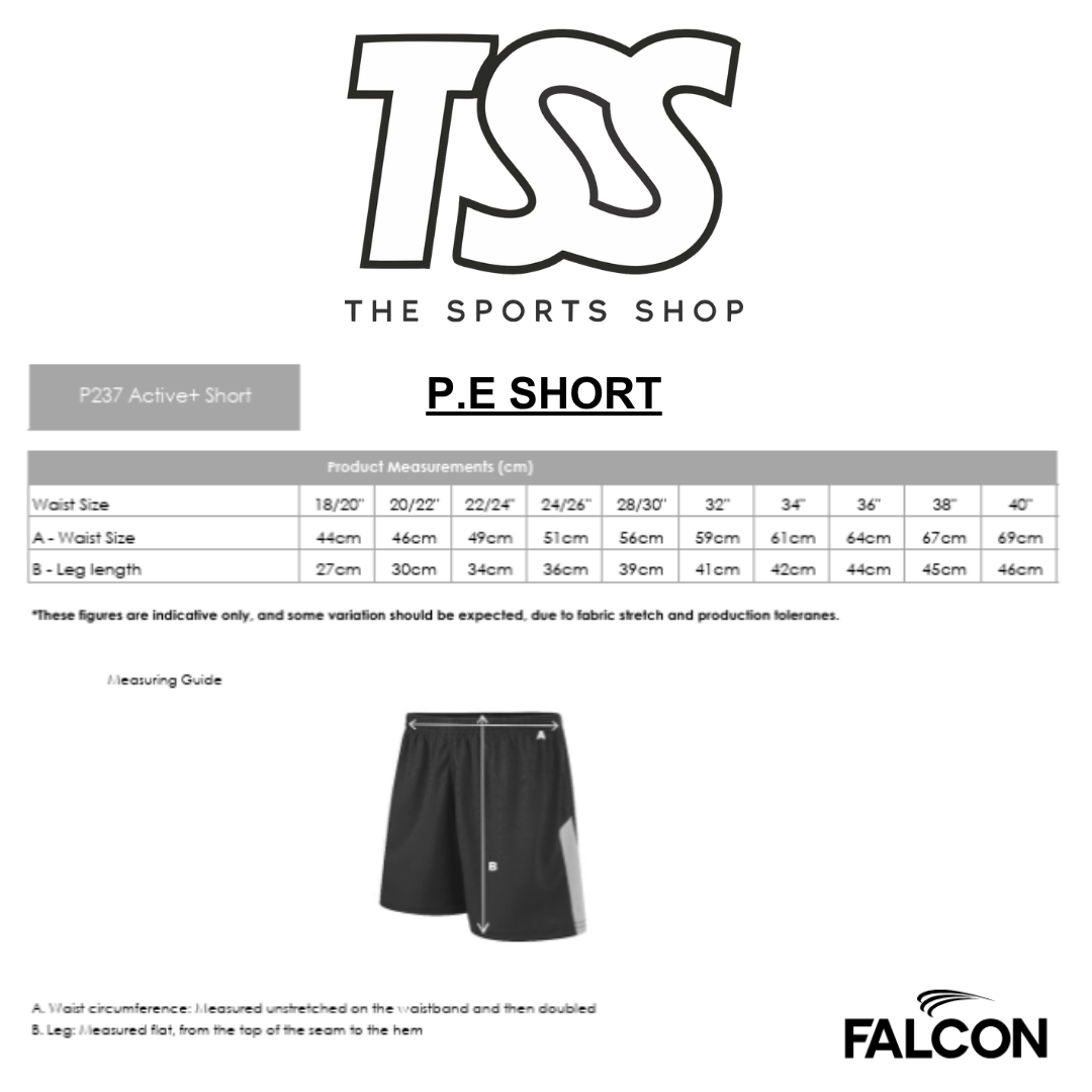 Bishop Milner P.E Shorts [Compulsory Item]