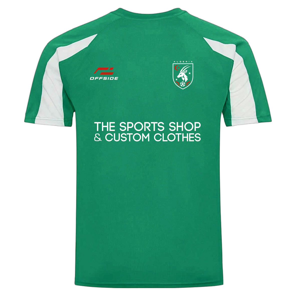 Algeria World Cup Supporter T-Shirt – Personalised Name & Number Included