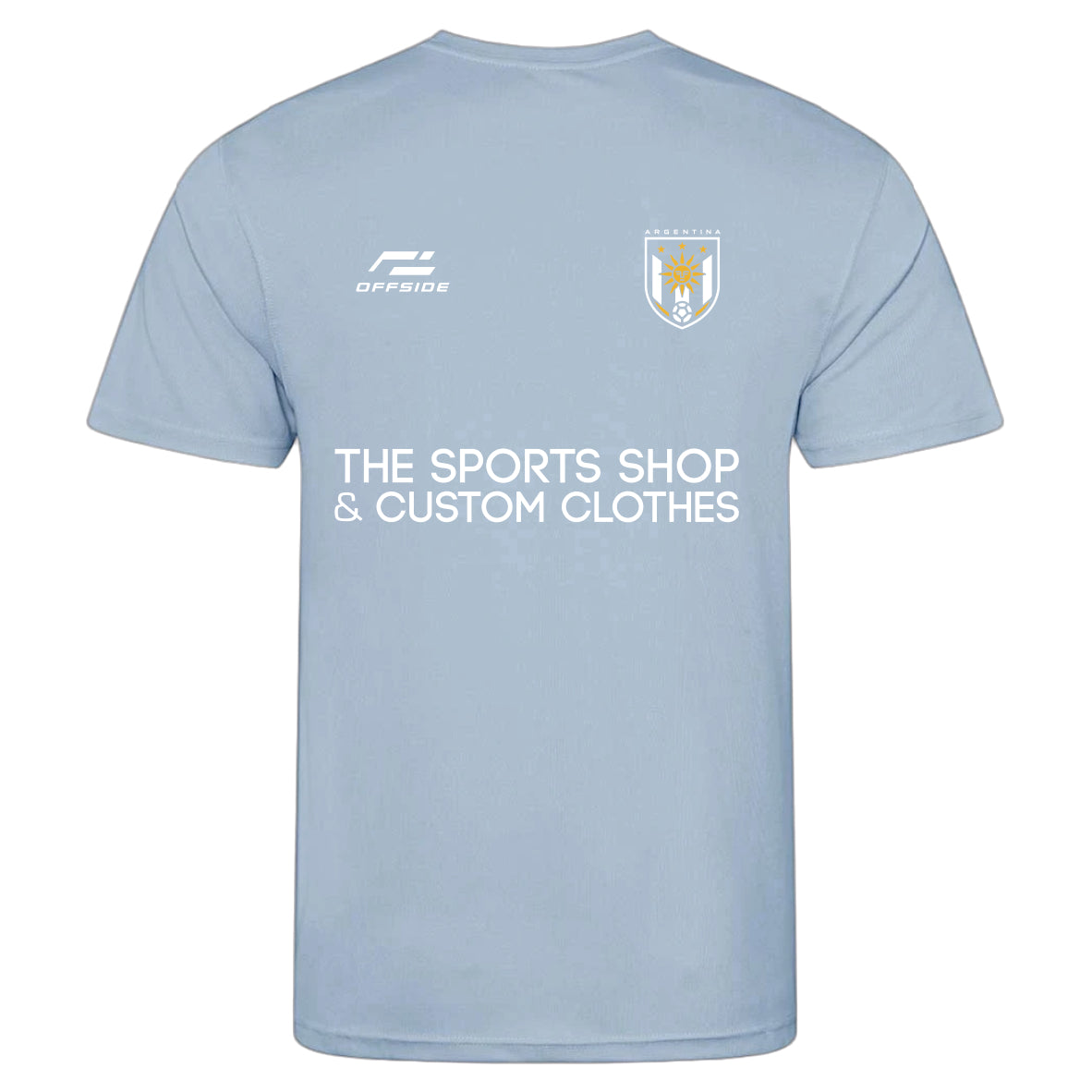 Argentina World Cup Supporter T-Shirt – Personalised Name & Number Included