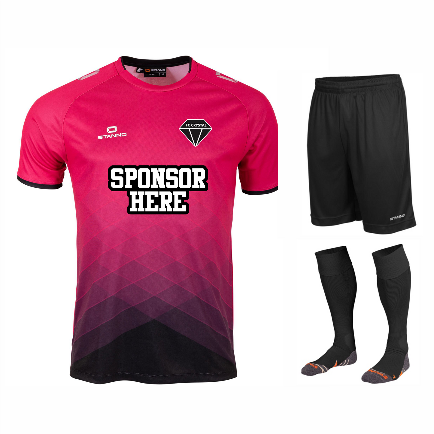 FC Crystal Away Kit - Senior