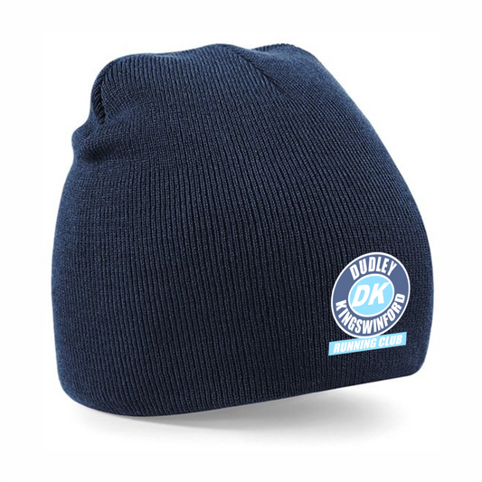 DK Running Club Navy Beanie Hat
