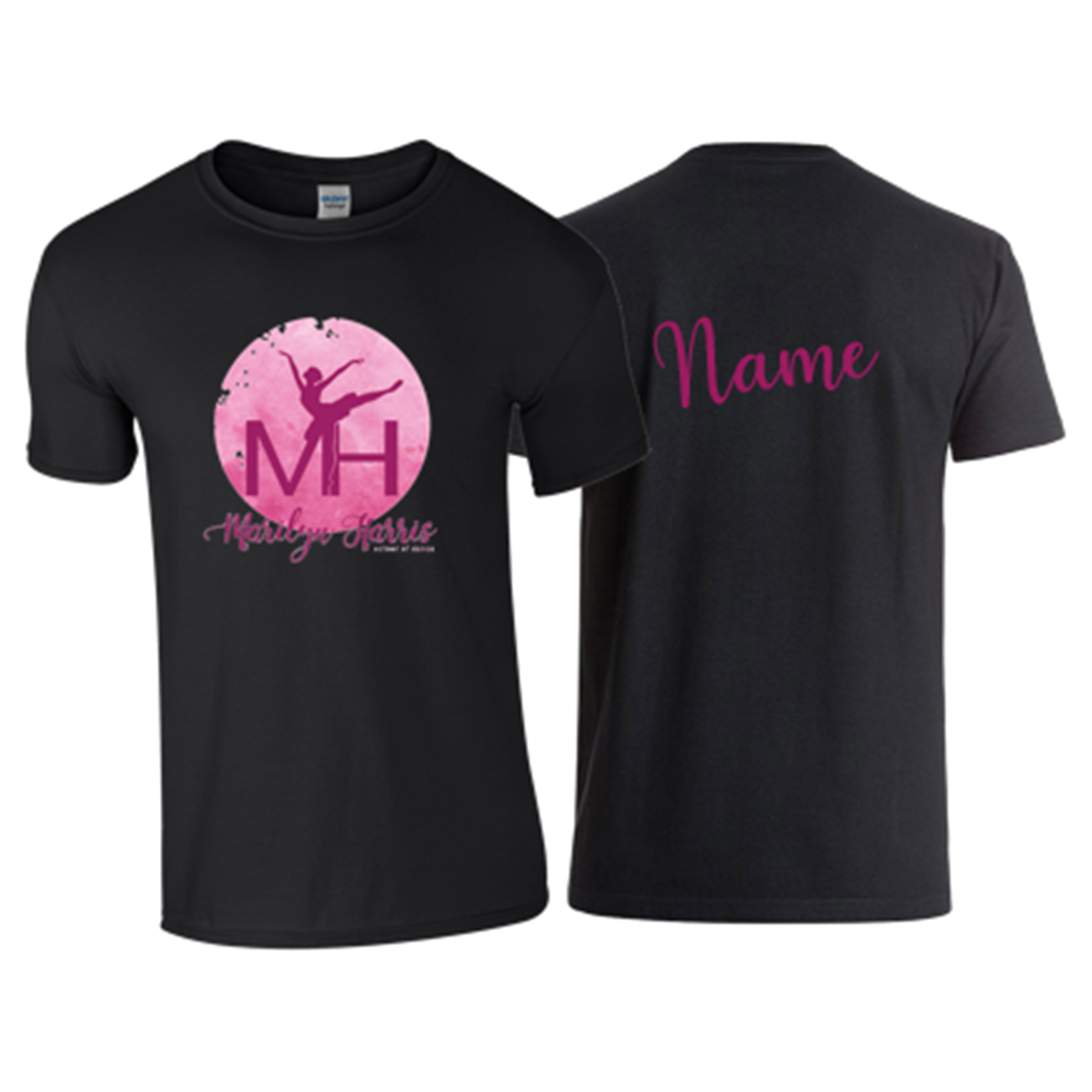 Marilyn Harris School Of Dance T-Shirt - Youth & Ladies