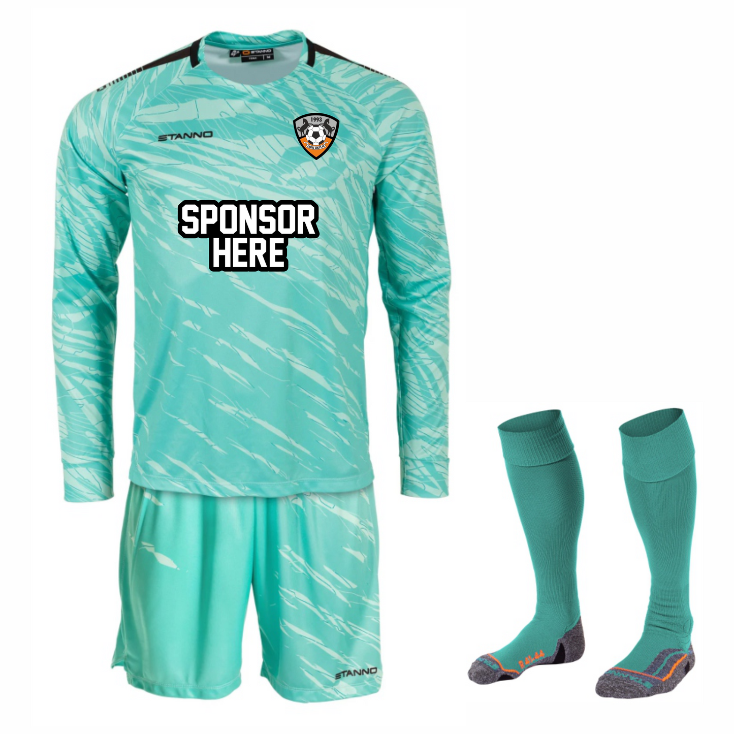 Lapal Colts FC Mint GK Kit - Junior