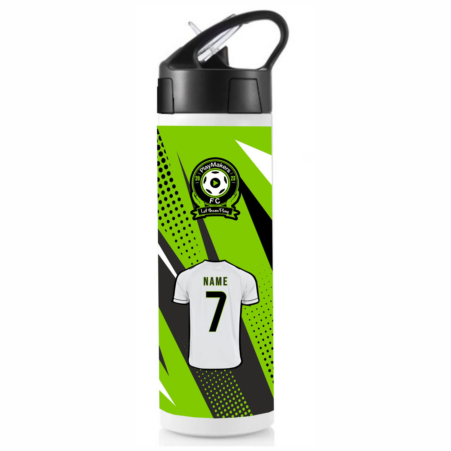 Playmakers FC Sublimation Bottle